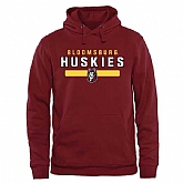 Men's Bloomsburg Huskies Team Strong Pullover Hoodie - Garnet,baseball caps,new era cap wholesale,wholesale hats